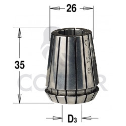 цанга высокоточная ER25 (00-00112307)