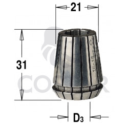 цанга высокоточная ER20 (00-00112319)